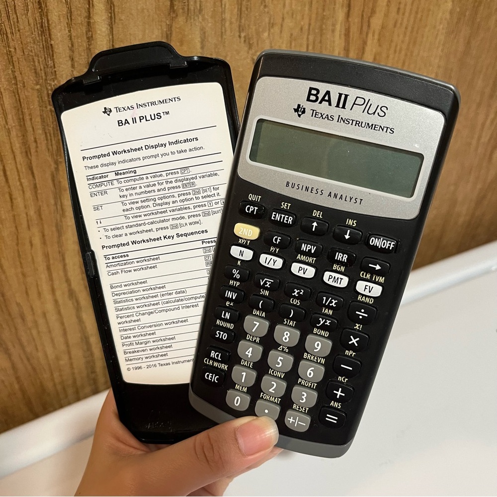 Texas Instruments BA II Plus Financial Calculator!
